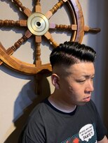 バーバー スタジオ ラフテル(Barber Studio RAFTEL)&nbsp;スキンフェード×七三分け