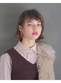 《PearL》顎ラインニュアンスボブ×流しバング