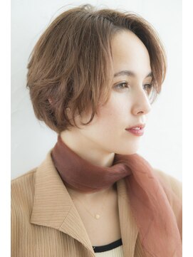ミエル ヘア 新宿(miel hair) 【miel hair新宿】大人かわいいハンサムショート♪
