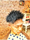 フェードツイストパーマ
