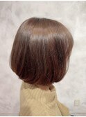 大人のベージュボブ【YUKIE】