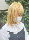 ブロンド / ホワイトブロンド / イエローカラー