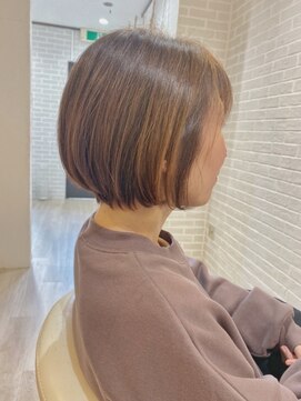 シェノン(Chainon) 【chainon】丸みショートボブ