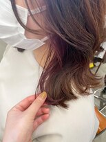 ユッカ エルア 武庫之荘南口(YUCCA elua)&nbsp;【elua SUZU】イヤリングカラー×パープル