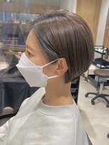 マイラ 銀座(myla)&nbsp;ショコラベージュの大人女子ショート【Yamaki Ayako】