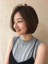 ローグ(Logue) ひし形ショートにクールカーラーで媚びない可愛さ