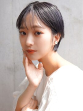 ラフィス ヘアー パーク 枚方2号店(La fith hair park) 【La fith】ブルーグレージュ×ショート