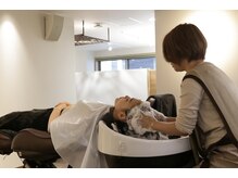 ゆったり寛げるシャンプー。（登戸）