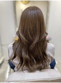 韓国風レイヤー・ミルクティーベージュ