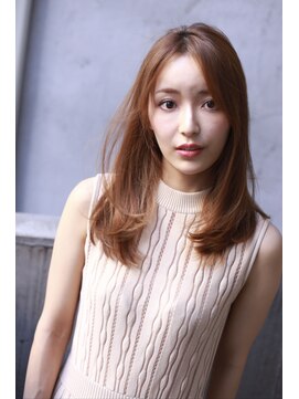 ルーカ 恵比寿(LU-CA) 20代30代40代　動きのあるセミロングレイヤー　【LU-CA恵比寿】