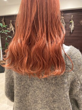 ジャム(Jam) 艶髪明るめオレンジピンクカラー★中村大輔