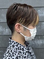 ヒュイル バイ ニアウ(Hwyl by Niau)&nbsp;メンズマッシュシースルースパイラルパーマニュアンスパーマ