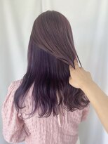 カーフリヘア ウル 千葉店(Kahuli hair Ulu) ピンクパープル/インナーカラー/千葉/千葉駅