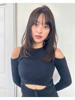 ベル 表参道Terrace(Belle)&nbsp;好感度抜群！ワンカールミディアム×シースルーバング