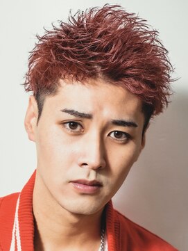 オーシャントーキョー 大阪(OCEAN TOKYO) ベリショスパイキーショートべリーショートアップバングメンズ