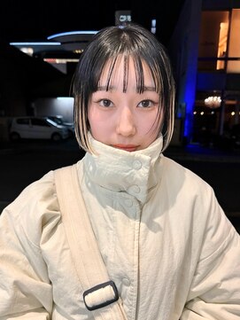 トゥコ(tuco) アンブレラカラー　ボブ　ブリーチカラー