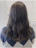 カーキーベージュ/ゆるふわレイヤー/10代/20代/30代