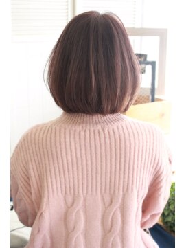 ニスル センター南店(NISURU） 似合わせカット/大人ガーリー/ダークアッシュ/着物/センター南