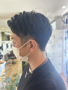 ルシード スタイル レクラ 栄生店(L'UCIDO STYLE L'eclat) メンズショートツーブロック