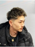 カット×カラー[原宿/MEN'S/学割U24/メンズパーマ]