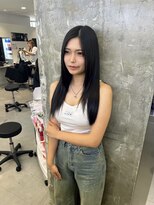 キング 高槻(K!ng) 縮毛矯正髪質改善ハイライトレイヤーカット高槻美容室エクステ