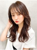【福岡初出店☆AFLOAT 福岡】小顔前髪ありくびれレイヤーカット