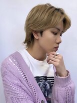 ヌーク 押上店(NooK)&nbsp;センターパート/ウルフ/襟足/韓国/ハイトーン/ブリーチ