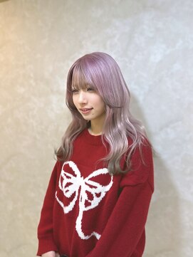 ノエ 心斎橋(Noe) ラベンダーピンク×エンドカラー