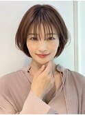 20代30代40代/ひし形ショートボブ/くびれ/清澄白河