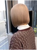 【GEEKS渋谷】切りっぱなしボブ/パッツンボブ/ハイトーン/透明感