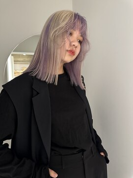 キオク(KIOX) ワンカラー/ブリーチカラー/髪質改善/ハイトーンカラー