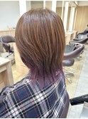 ウルフ×インナーカラー！