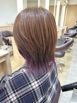 ニューヨークニューヨーク 姫路広畑店(NYNY) ウルフ×インナーカラー！