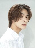 シースルーマッシュダウンパーマ韓国マッシュニュアンスパーマ