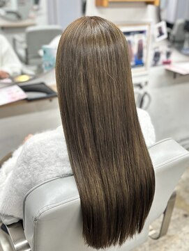 アールグランデ 静岡店(R GRANDE) ブリーチオンカラー ラテベージュ