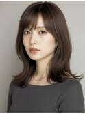 20代30代40代小顔くびれボブ×透明感ベージュ川越
