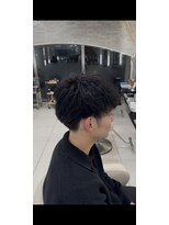 クオリス 赤塚店(QUALIS)&nbsp;冬◎学生向けマッシュパーマなし時短スタイリング