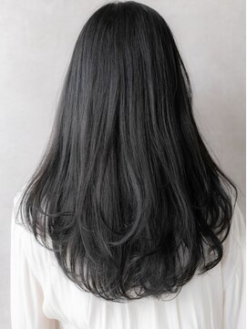 モッズヘア 越谷(mod's hair) 大人美人ゆるふわ韓国風巻き毛先パーマ黒髪ロングX越谷30代40代