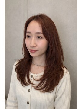 ウィル 野田阪神店(WiLL) 大人可愛いレイヤー×暖色ブラウン