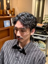 ジェットブラックキューサンロク(JET BLACK 936) 伸ばした時間を断つ大人ショート刷新カスタムデザインパーマ