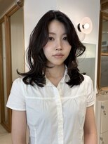 トーチ(torch)&nbsp;ミディアムレイヤー　上品な雰囲気に　ダークブラウン