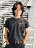 倉敷メンズサロン20代30代40代ニュアンスウルフ似合わせパーマ