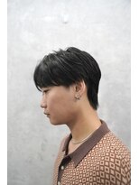 トラスト ザ バーバー 東京駅日本橋店(TRUST the Barber)&nbsp;センターパート/ニュアンスパーマ/リバースセンターパート