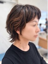 ミューズ(muze)&nbsp;白髪ぼかしハイライト＋似合わせカット