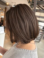 リドル ヘアー 駒生店(Riddle HAIR)&nbsp;重く見せないまとまり大人ボブ