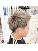 ショートスタイル×ホワイト【L-MARK,大阪,寝屋川,香里園】