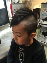 バーバー スタジオ ラフテル(Barber Studio RAFTEL)&nbsp;究＆極のアシメ  、キッズカット