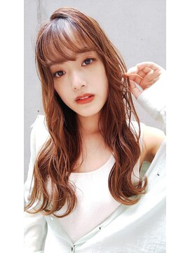 スピンヘアワークス(Spin Hair Works) ロング×ウェーブ