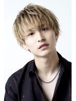 ゴールド 渋谷本店(GOALD)&nbsp;ダブルカラーハイトーンナチュラル束感刈り上げショート