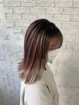 プライズ 池袋店(prize) シャドールーツカラー透け感外国風カラー2150